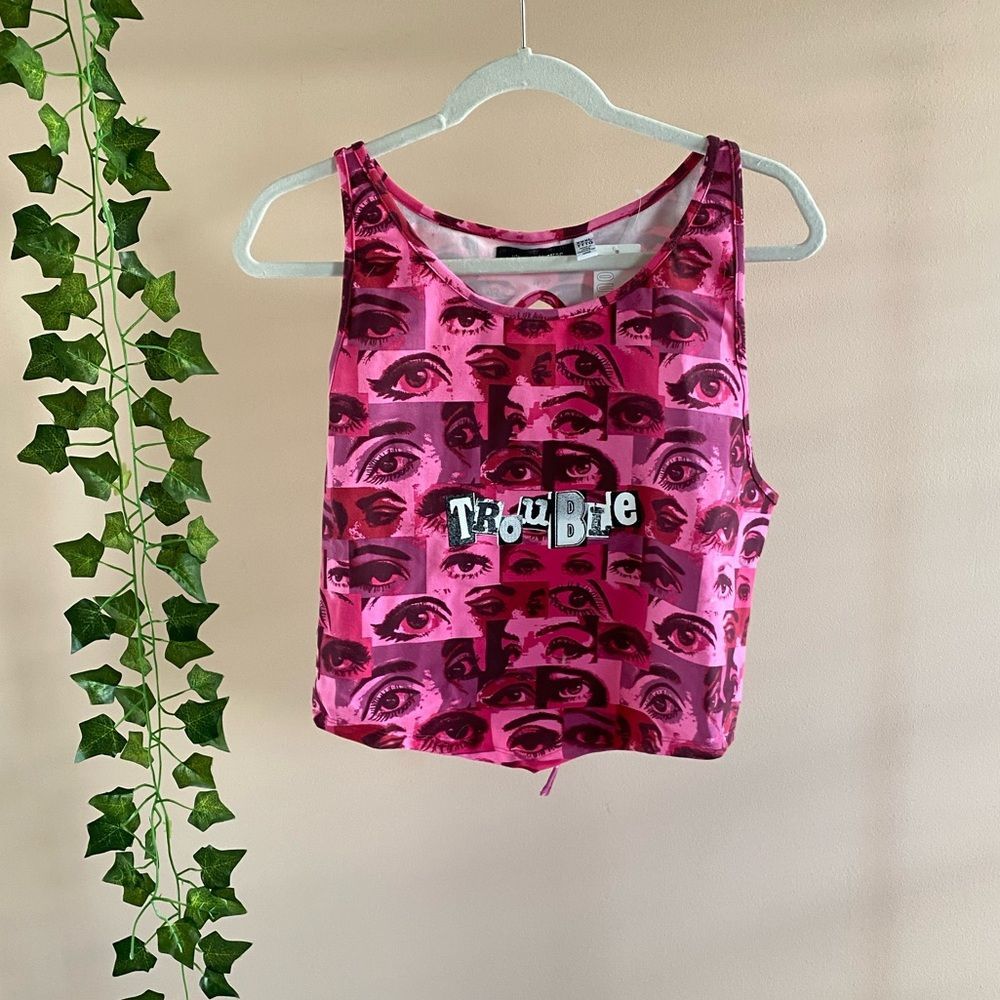 Urban Outfitters Fiona Tie Back Tank Top